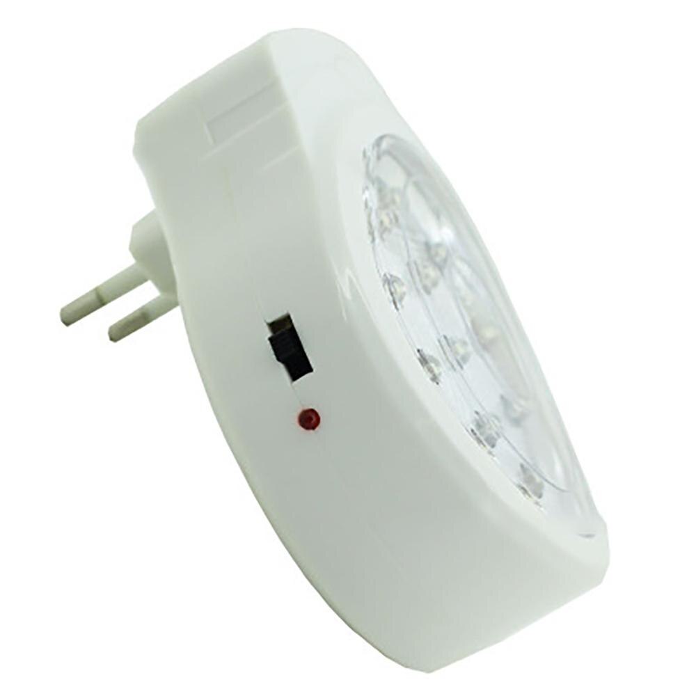 US/EU Stekker Oplaadbare Noodverlichting White Night Lamp KG-913 13 LED AC 90- 240V camping automatisch