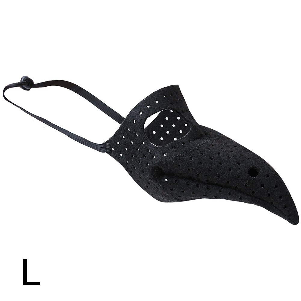 Dog Muzzles Anti-Biting Barking Pet Muzzles Adjustable Dog Pet Muzzle Mouth Cover Halloween Beak Pet Mouth Cover B88: l