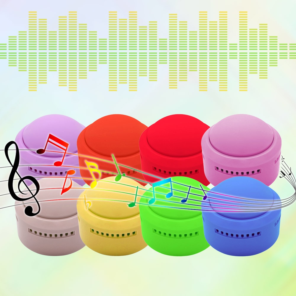Sound Button Music Sound Buzzer with Light Recordable Talking Button for Promotional