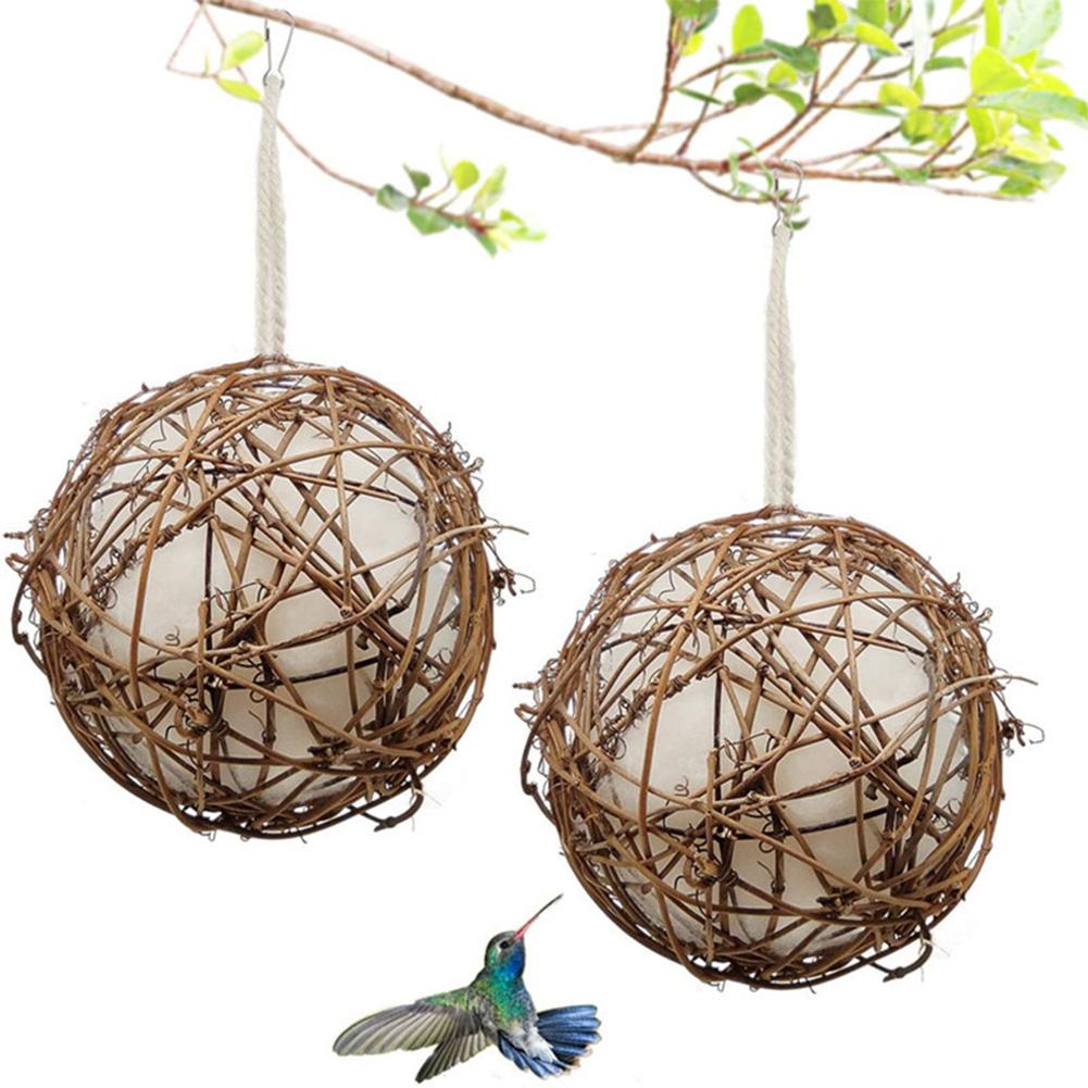 Bird Nest Material Wild Bird Hummingbird Nesting Material Outdoor Bird Feeder Wrens Finches Outdoor Accessories