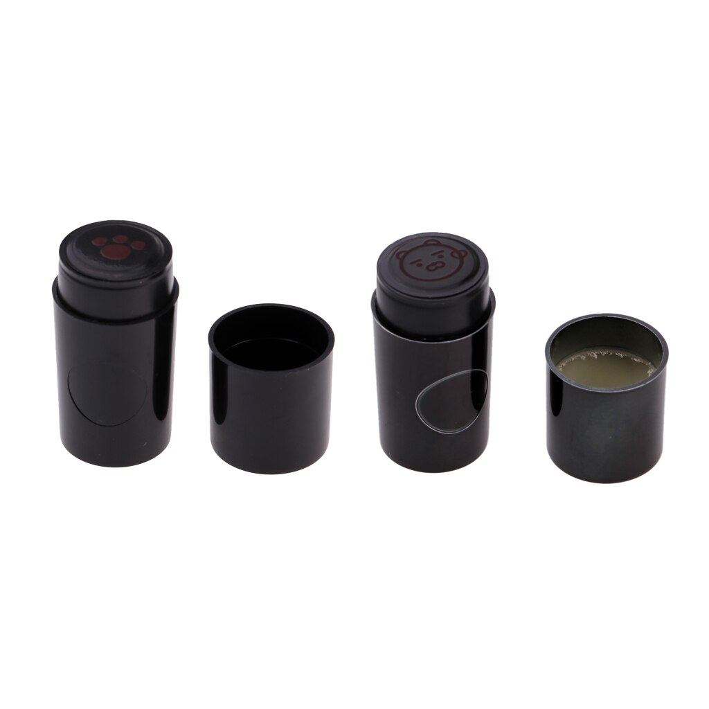 2pcs Quick-dry Long Lasting Golf Ball Stamper Stamp Marker Colorfast Golf Ball Impression Golf Ball Symbol Golf Training Aid