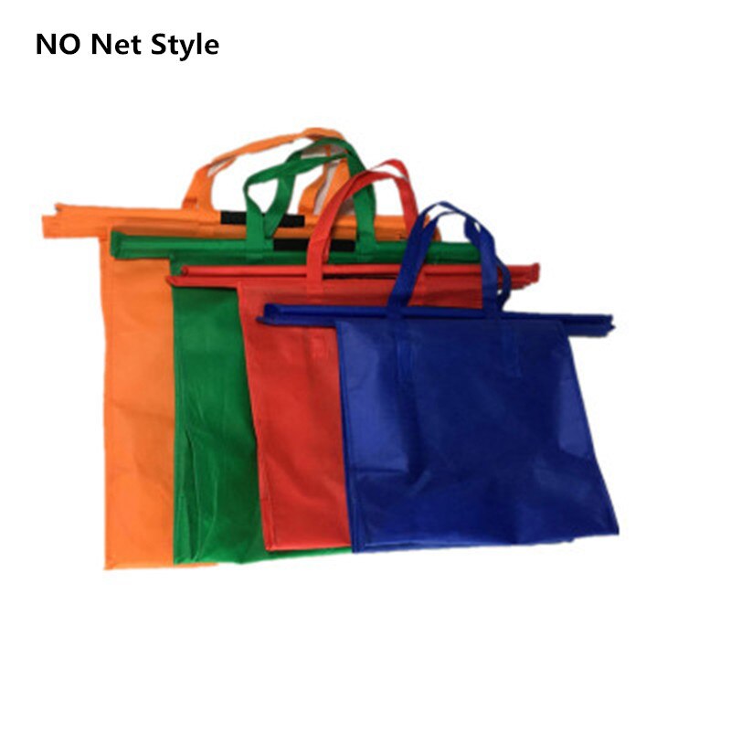 DIGERUI 4PCS/Set Shopping Cart Trolley Bags Foldable Reusable Grocery Shopping Bag Eco Supermarket Bag Bolsas