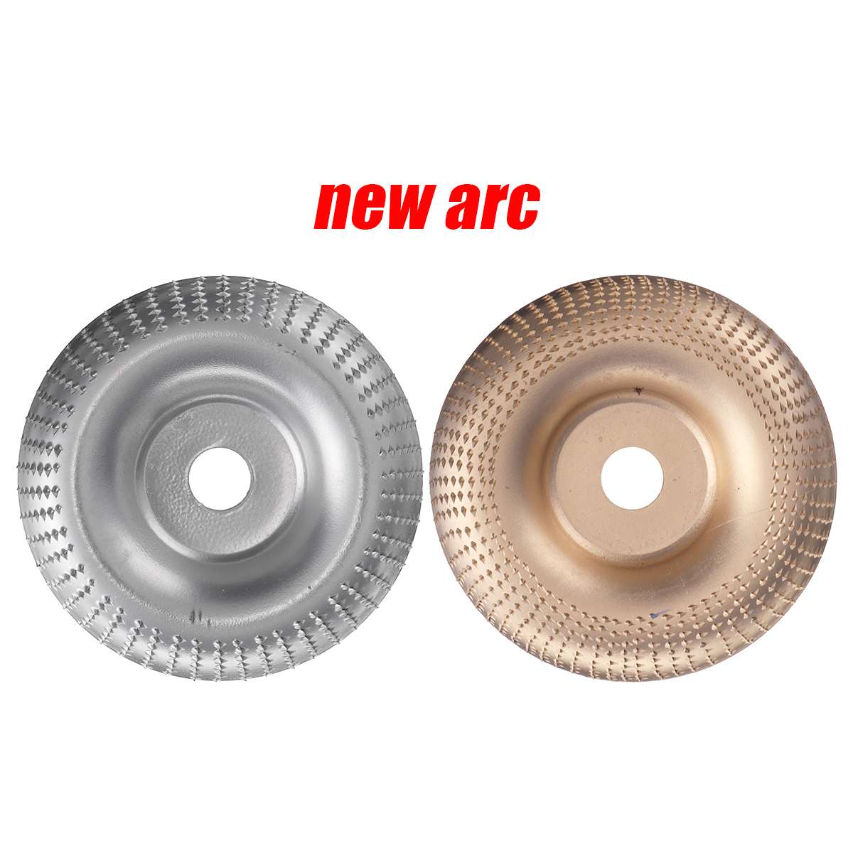 Ronde houten hoekslijpschijf schuurschijf haakse slijper wolfraamcarbide coating boring vormgeven schuren houtsnijwerk roterend gereedschap