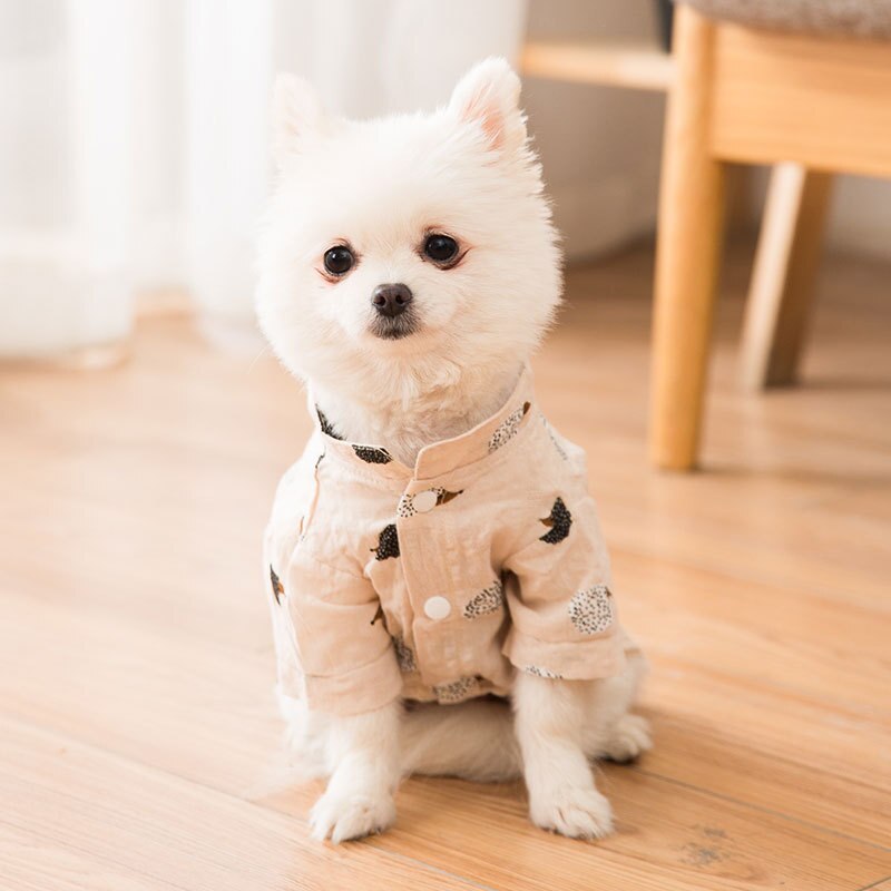 Camisa xadrez roupas para animais de estimação dos desenhos animados camisas para roupas para cães médio traje bulldog francês bonito verão azul menino colarinho perro