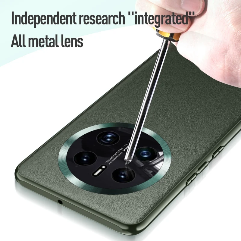 Luksusowe etui ze skóry pu do huawei mate 50 pro, matowa silikonowa obudowa ochronna na telefon huawei mate 50 pro mate 50