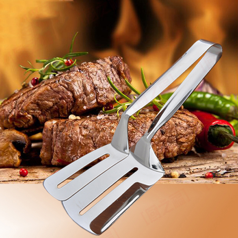 BBQ Dreher Edelstahl Grill Zange Fisch Steak Dreher BBQ Grill Fleisch Zangen Küche Zangen für Kochen BBQ Grill Zubehör