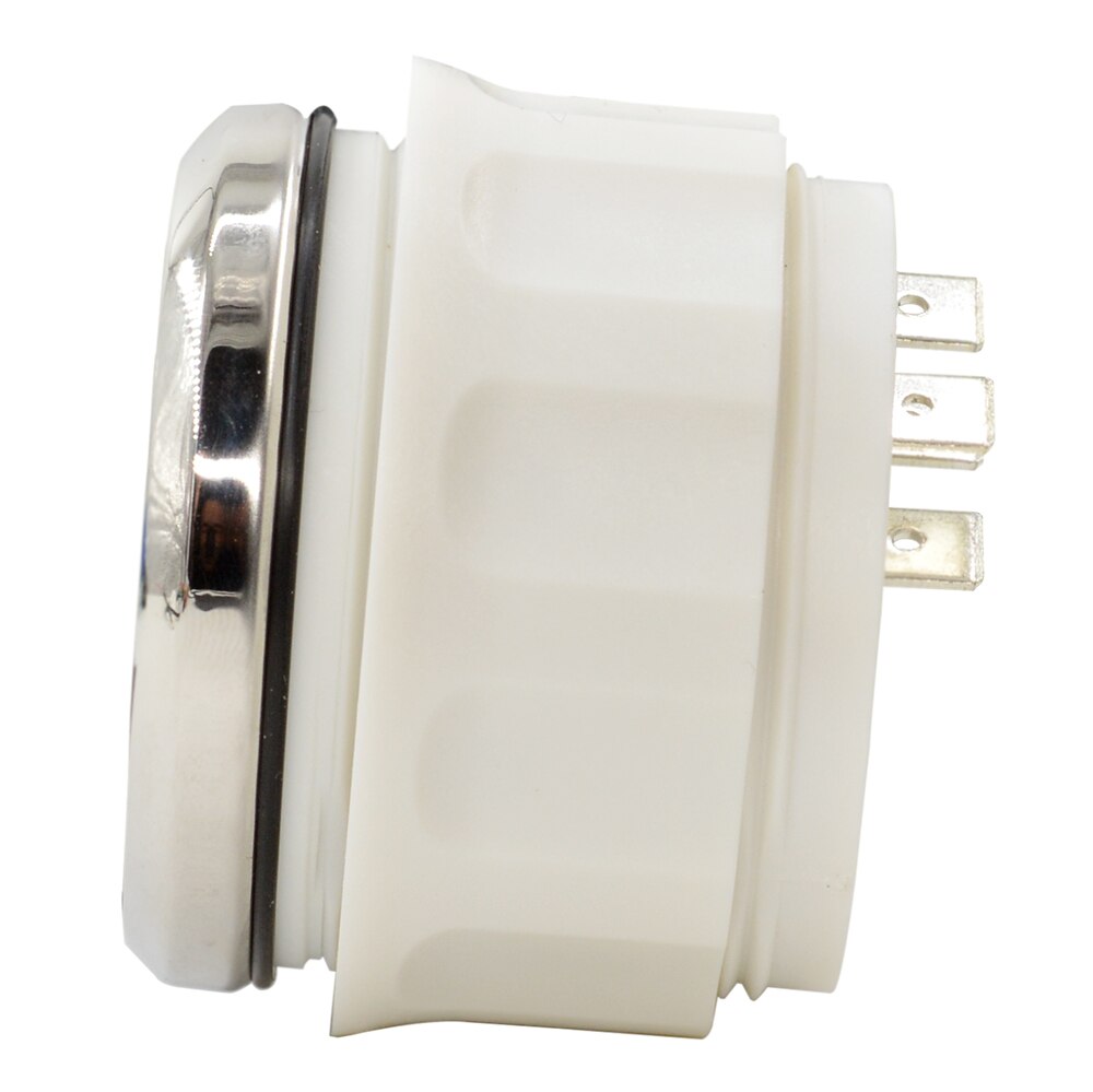 Round Earth 52MM Auto Car Ship Boat Tractor Water Fuel Level Gauge With Level Sensor Oil Liquid Tank Fuel Level Meter Indicator