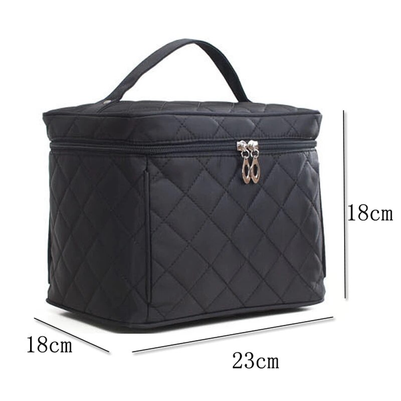 neceser Bolsa de cosméticos para mujer bolsa de maquillaje de alta capacidad impermeable de alta estuche maquillaje plegable organizador de viaje bolsa de maquillaje bolsa de belleza neceser mujer