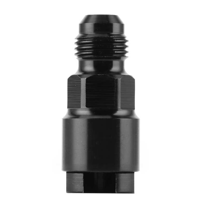 Torque Solution Locking Quick Disconnect Adapter Fitting: 5/16in SAE to -6AN Male Flare main image 1