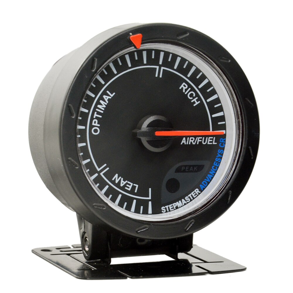 Dragon 2.5" 60MM Advance Narrow Band Auto Air Fuel Gauge Oxygen Sensor O2 Meter White Face Car Modification