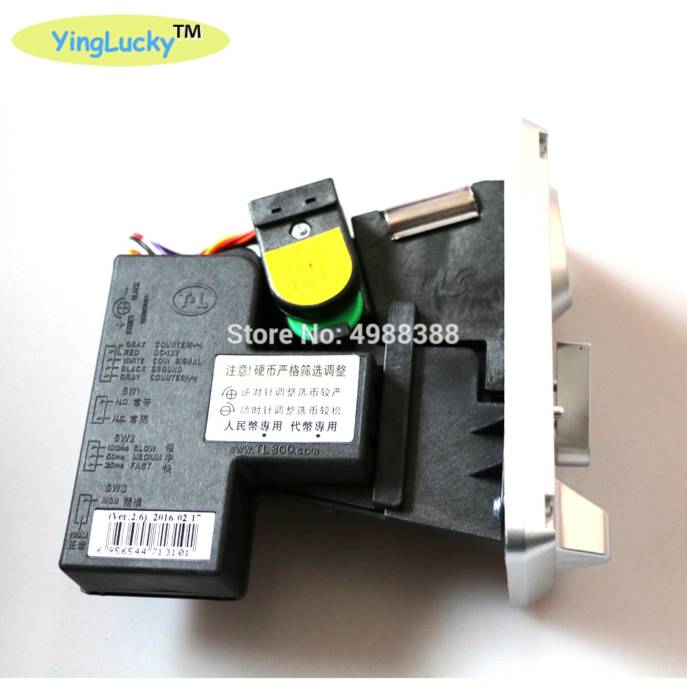 TW131 Coin selector /Coin operated spare parts /Arcade coin acceptor/ /Token slot/Toy crane machine/simulator racing machine