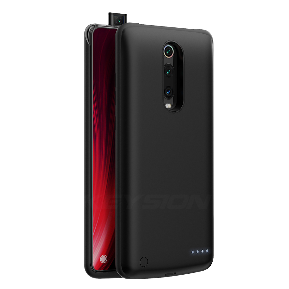 Boîtier de batterie Portable KEYSION 6500 mAh pour batterie rouge mi K20 K20 Pro boîtier de charge de batterie externe pour Xiao mi mi 9 T mi 9 T Pro: Black for Mi 9T