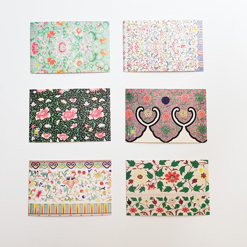 30Pcs/set Chinese Retro Pattern Postcard Chinese Style Greeting Cards Postcards Birthday Cards