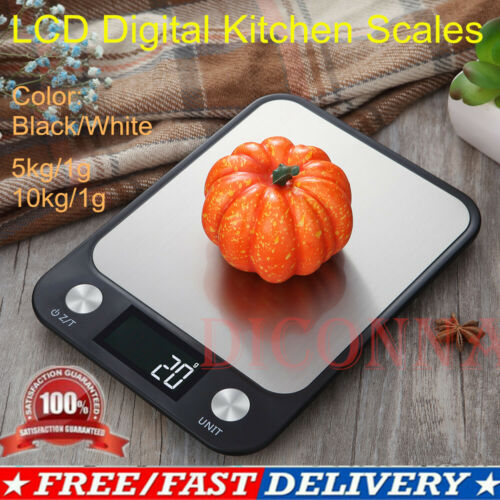 5 KG/1G 10 kg/1g Digitale Keukenweegschaal ounce Slanke Elektronische Rvs Nauwkeurige LCD digitale Weegschaal Voedsel Keukenweegschaal