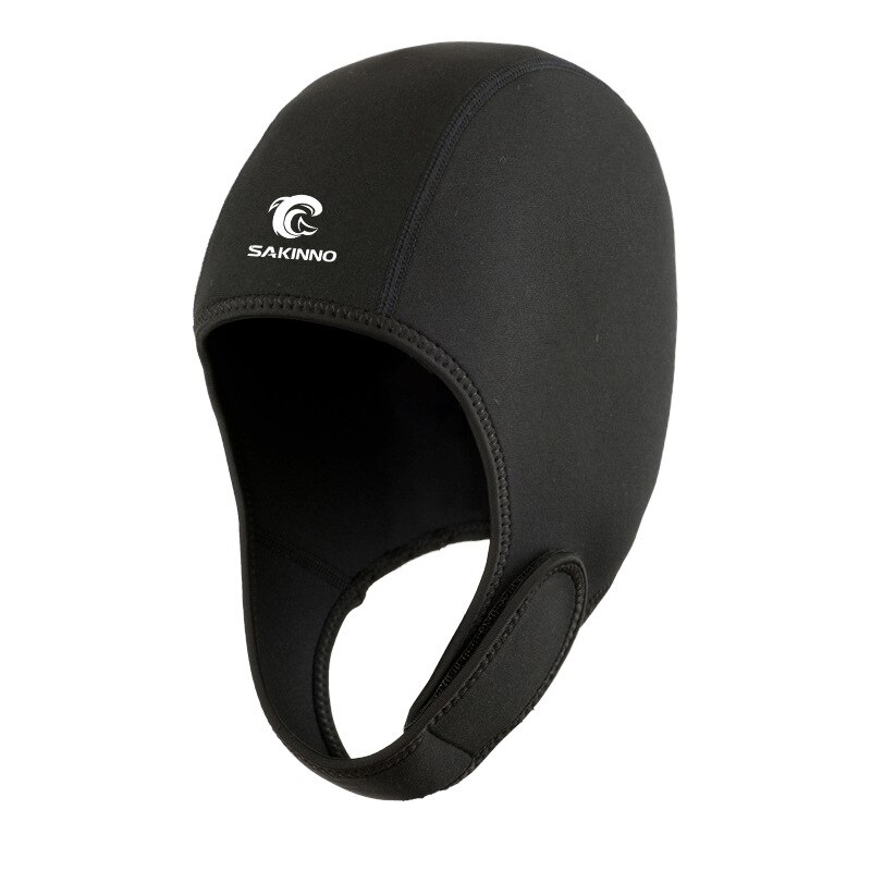 Våddragt hætte 2mm termisk neopren dykker hætte med pandebånd våddragt hat cap til surfing dykning solcreme svømning hovedbeklædning: Knn -021a