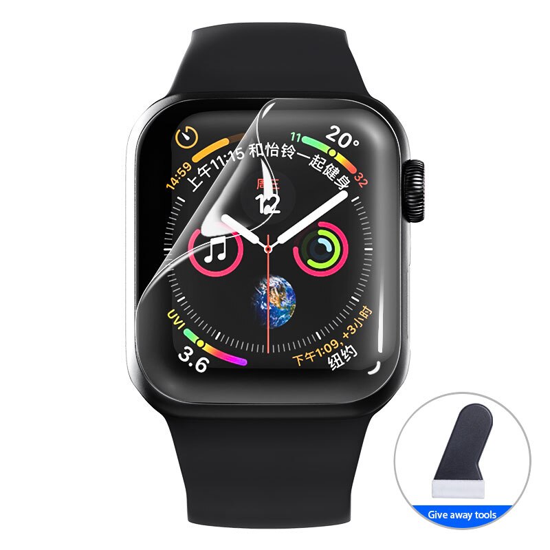 Full Protective Film for Apple Watch Series SE 6 5 3 Screen Protector 42mm 44mm 40mm 38mm for iwatch 4 2 Not Tempered Glass Film