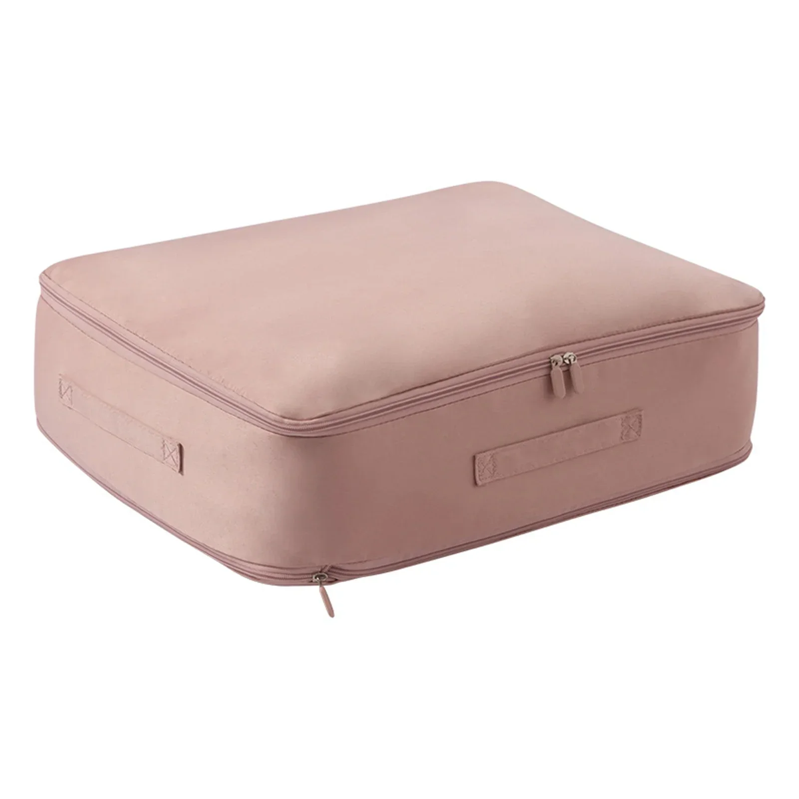 Quilt-opbergtas met grote capaciteit, stofdichte stapelbare organizerbox voor kleding, multifunctionele opbergzakken voor kast: XL / Roze