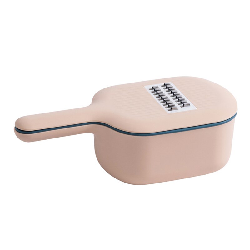 Kitchen Vegetable Chopper Cutter Gadgets Cooking Tools Food Fruit Grater Salad Maker Onion Potato Mandoline Slicer Accessories: pink