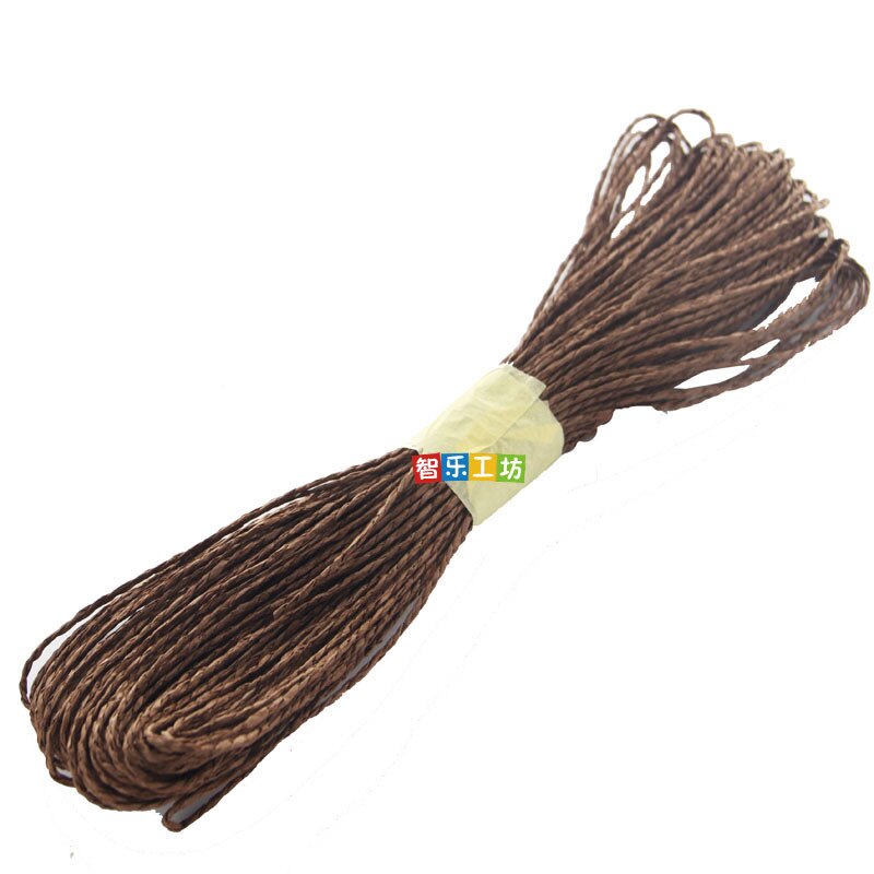 30m Double-strand Color Paper Rope 2mm Diameter DIY Hand-knitted Kindergarten Art Material Toys: 3