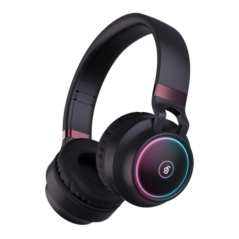 GEWEI Bluetooth 5.0 Headphones - Foldable Wireless HiFi Stereo Headset with Mic, TF Card Support