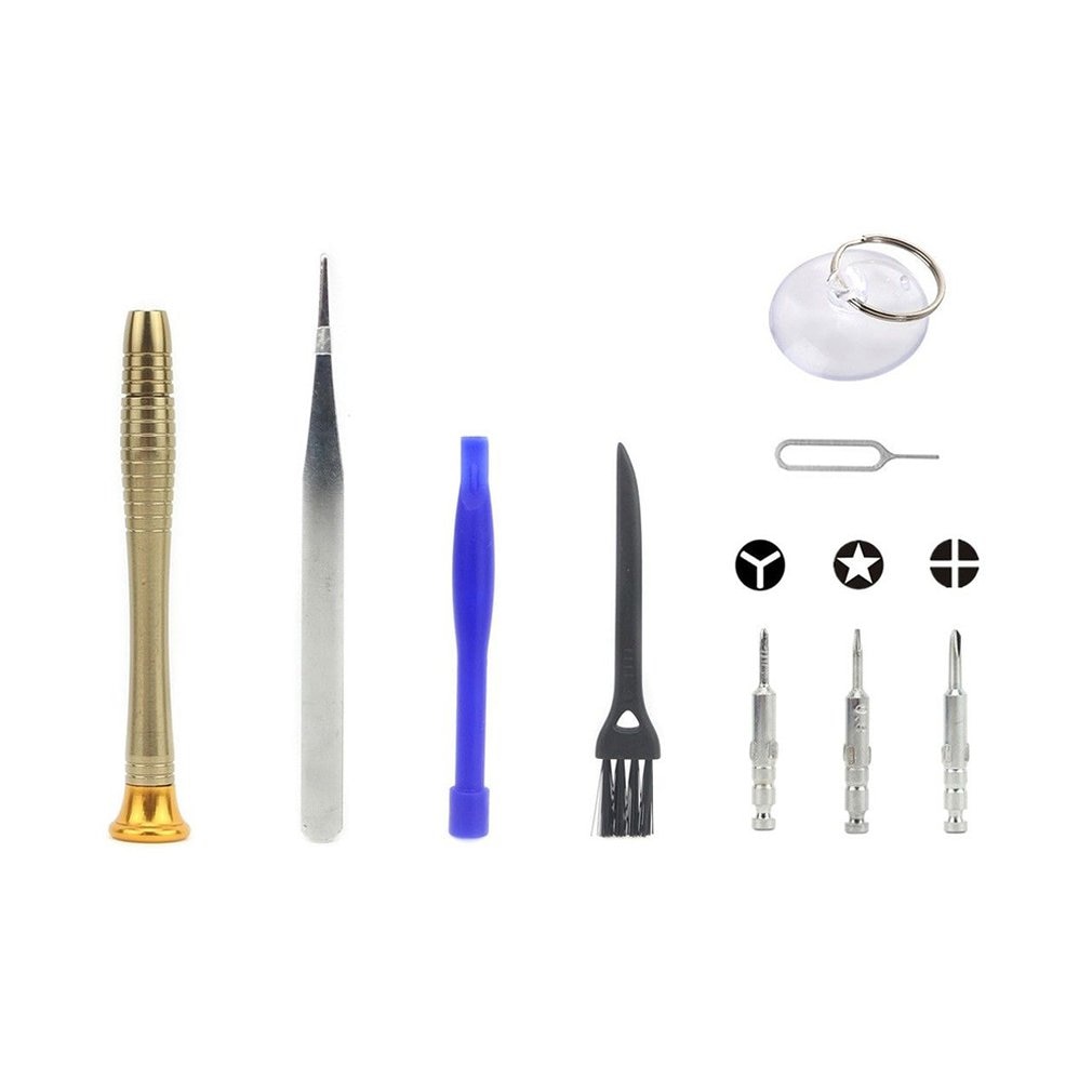 JF-8168 9 In 1 Professionele Schroevendraaier Repair Open Tool Kits Mobiele Telefoon Reparatie Tool Kits Voor Iphone Reparatie Tools