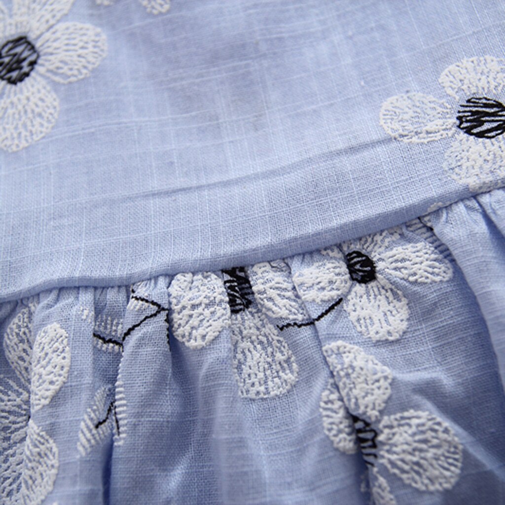 Baby Dress Summer Girls Infantile Dresses Cotton Children's Clothes Flower Style Kids Clothing Princess Dress
