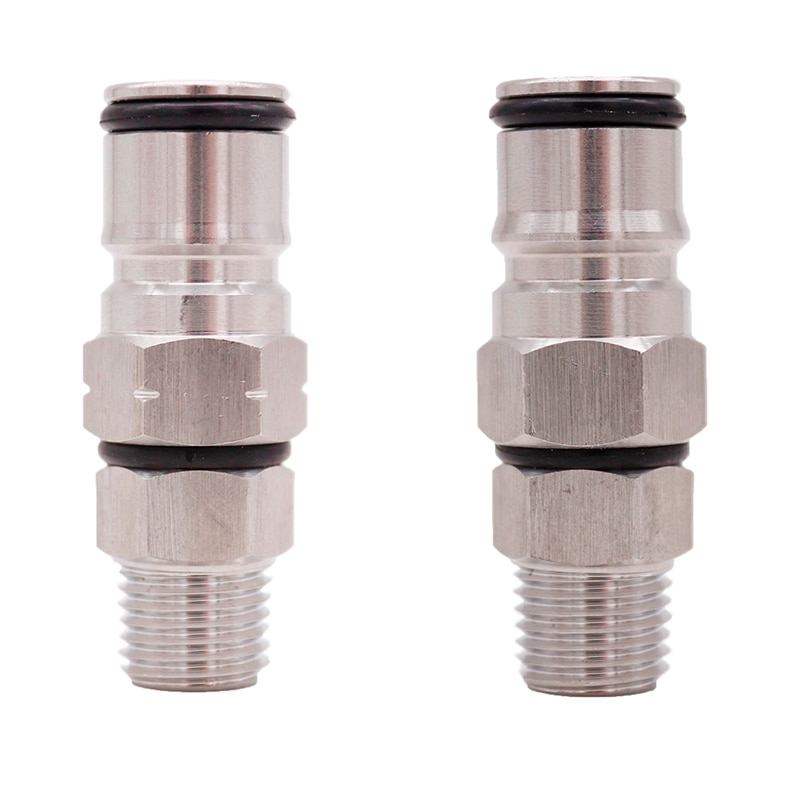 Cornelius kugle låsestol gas & væske med 1/4 "npt samling 19/32-18 øl kulsyreholdig homebrew gas manifold dele