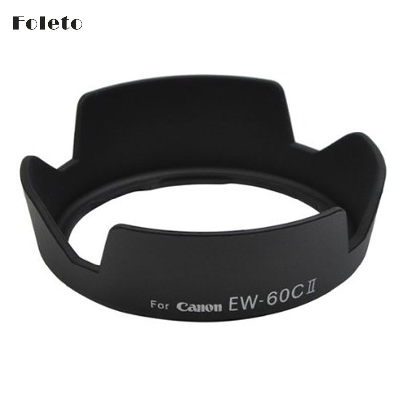 Parasol de lente EW 60C EW-60C EW60C con forma de flor para Canon EF 18-55mm 28-90mm 28-80mm