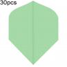 30Pcs Aantrekkelijke Stijlvolle Praktische Multi-Occasionele Professionele Tail Spider Standaard Vorm Dart Vluchten Staart Accessoires: Peppermint Green