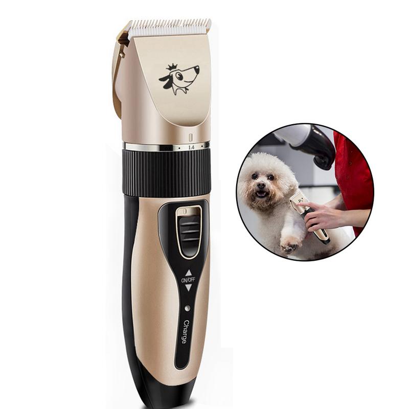 Pet Electric Clipper USB Hairdressing Set Dog Shaving Charging Electric ...