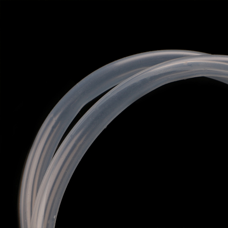 Tuyau Flexible en Silicone de alimentaire, diamètre intérieur 6mm x 8mm, diamètre extérieur 1m, Transparent