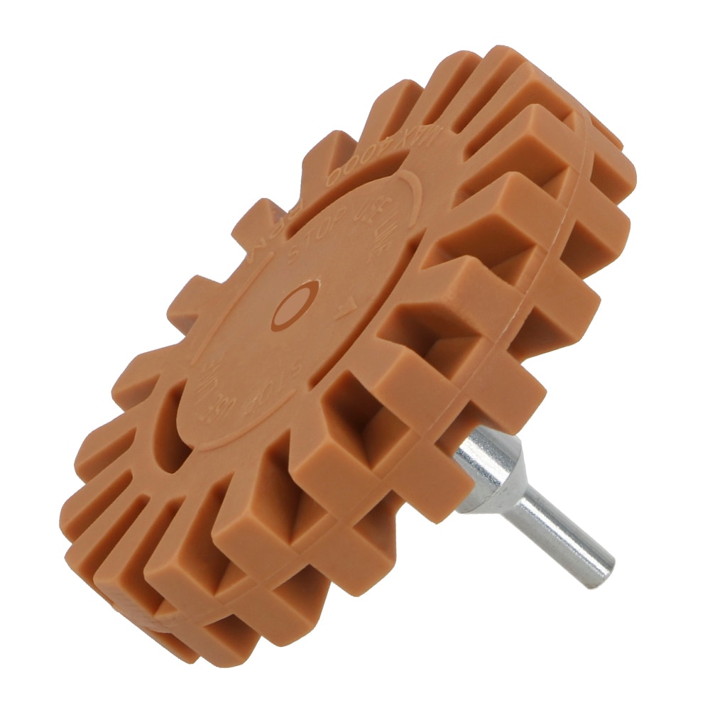 20mm Auto Repair Paint Tool Polishing Wheel Decal Remover 1/4" Shank Rubber Eraser Whee for Car Glue Stickers And Decals