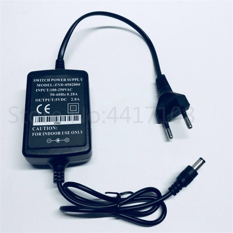EU Power Adapter ingang 100 ~ 250AC Uitgang DC 5 v 2A ForMedia Converter Fiber Optische Media Converter Snelle/ gigabit Ethernet Switch