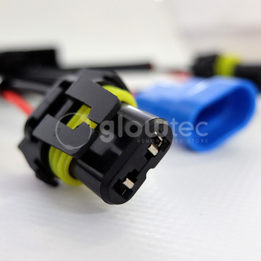 2 pz xeno avvertimento Canceller nascosto Luci Allo Xeno decodificatore kit nascosto Lampada Relè Condensatore Errore di Resistenza di Carico Canbus decodificatore GLOWTEC