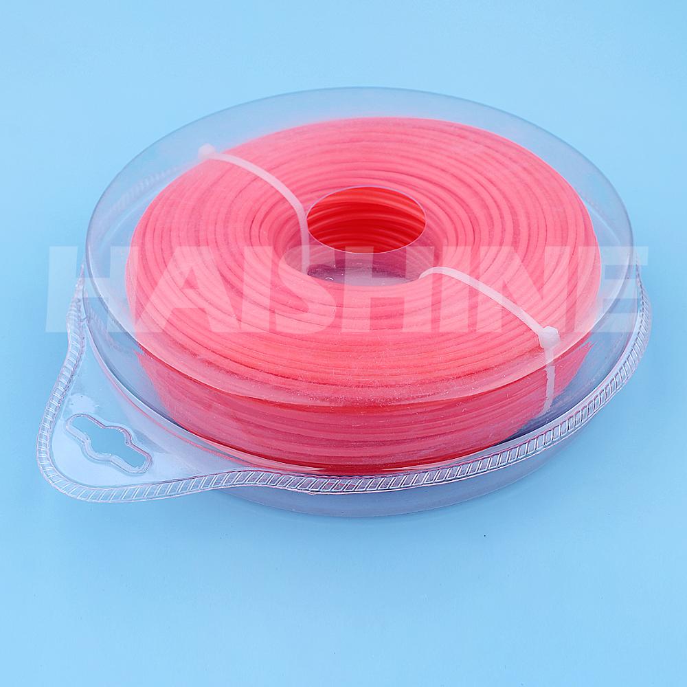 2.4mm 0.95" Round Trimmer Line For Husqvarna Stihl Echo McCulloch Dolmar Jonsered Craftsman Strimmer Brushcutters String 1LB