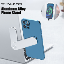 Magnetische Telefoon Houder Aluminium Dual-Screen Laptop Scherm Uitbreiden Stand Folding Side Mount Voor Ipad Iphone Xiaomi Beugel