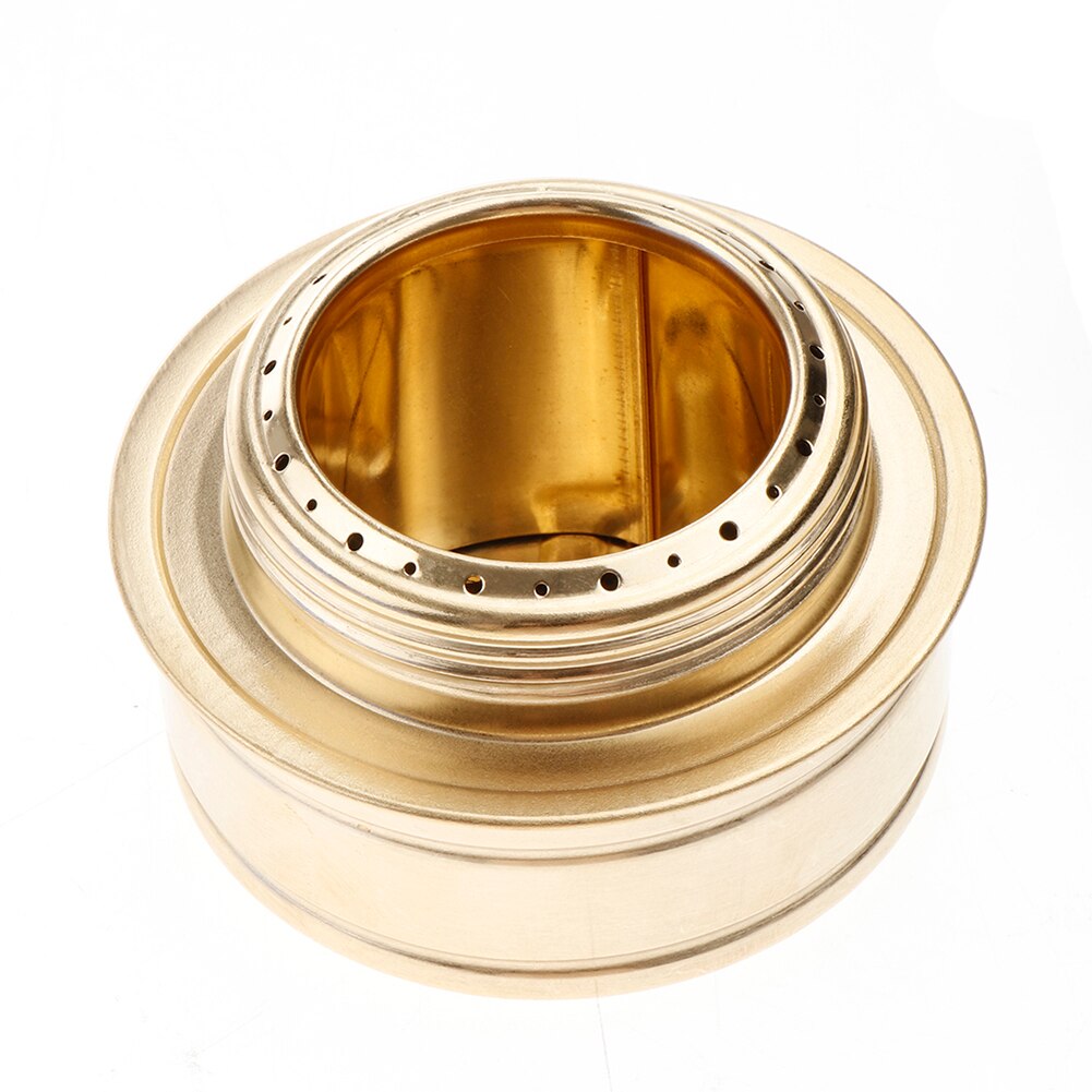 Portable Mini Copper Alloy Outdoor Hike Picnic Camping Stove Ultra-light Spirit Burner Alcohol Stove