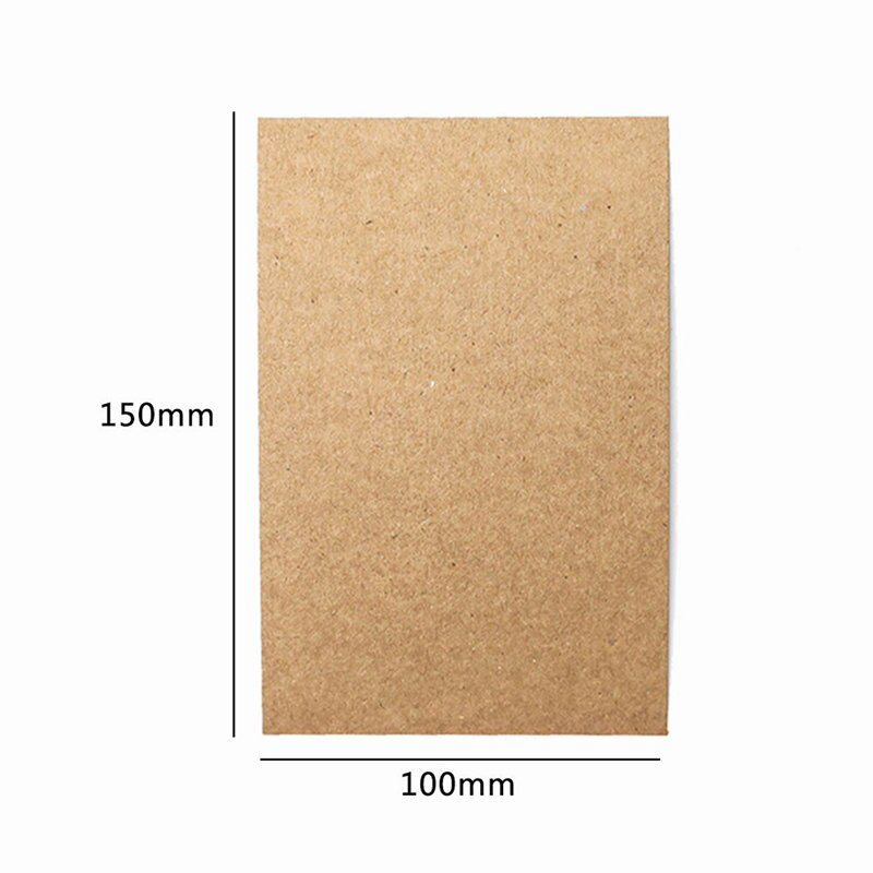 Retro 20 blätter Leere Gruß Karte Kraft Papier Postkarte Vintage Blank Postkarten DIY Hand Gemalt Graffiti Nachricht Karte