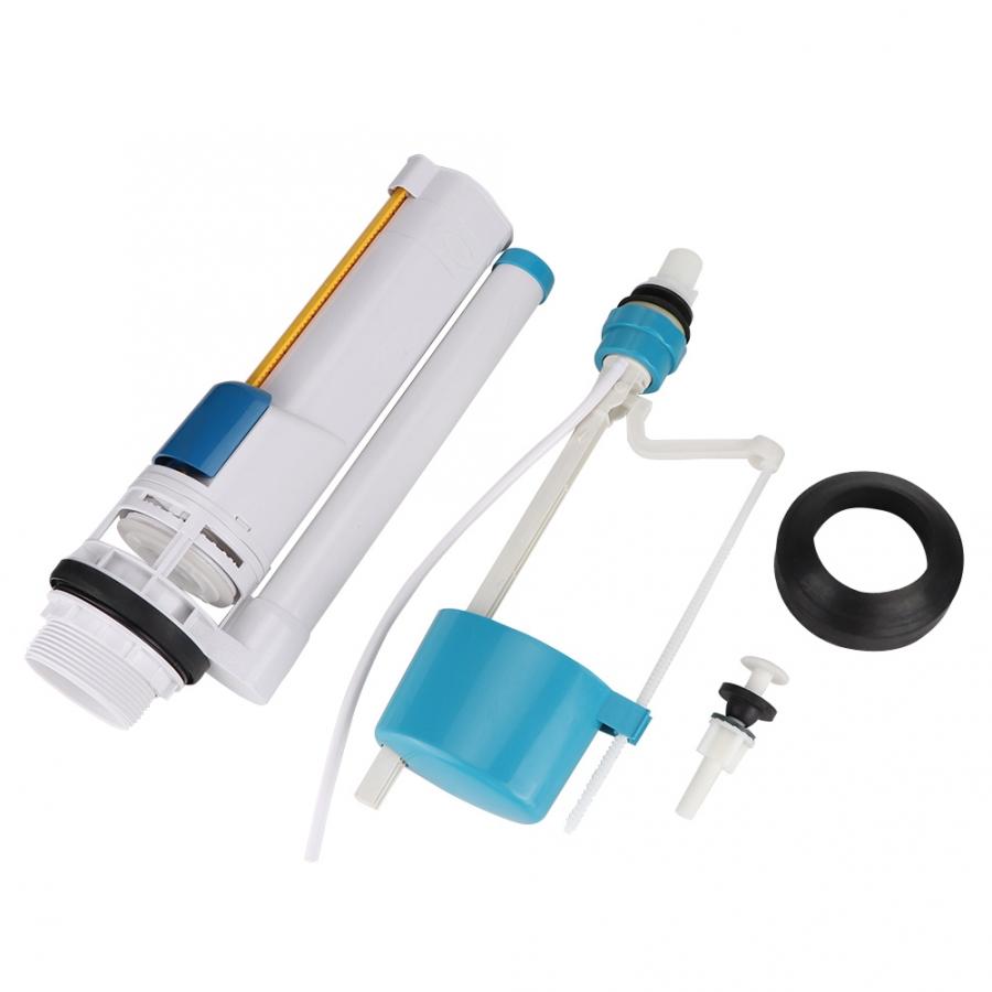 285mm Toilet Tank Flush Valve Complete Inlet Valve Bathroom WC Cistern Water Tank Repair Kit Push Button Water valve