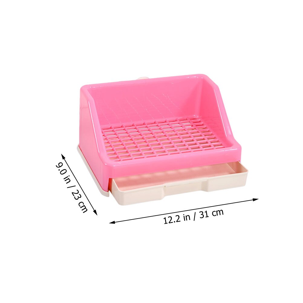 Anti-fall Bunny Potty Plastic Rabbit Litter Box Drawer Bunny Litter Box