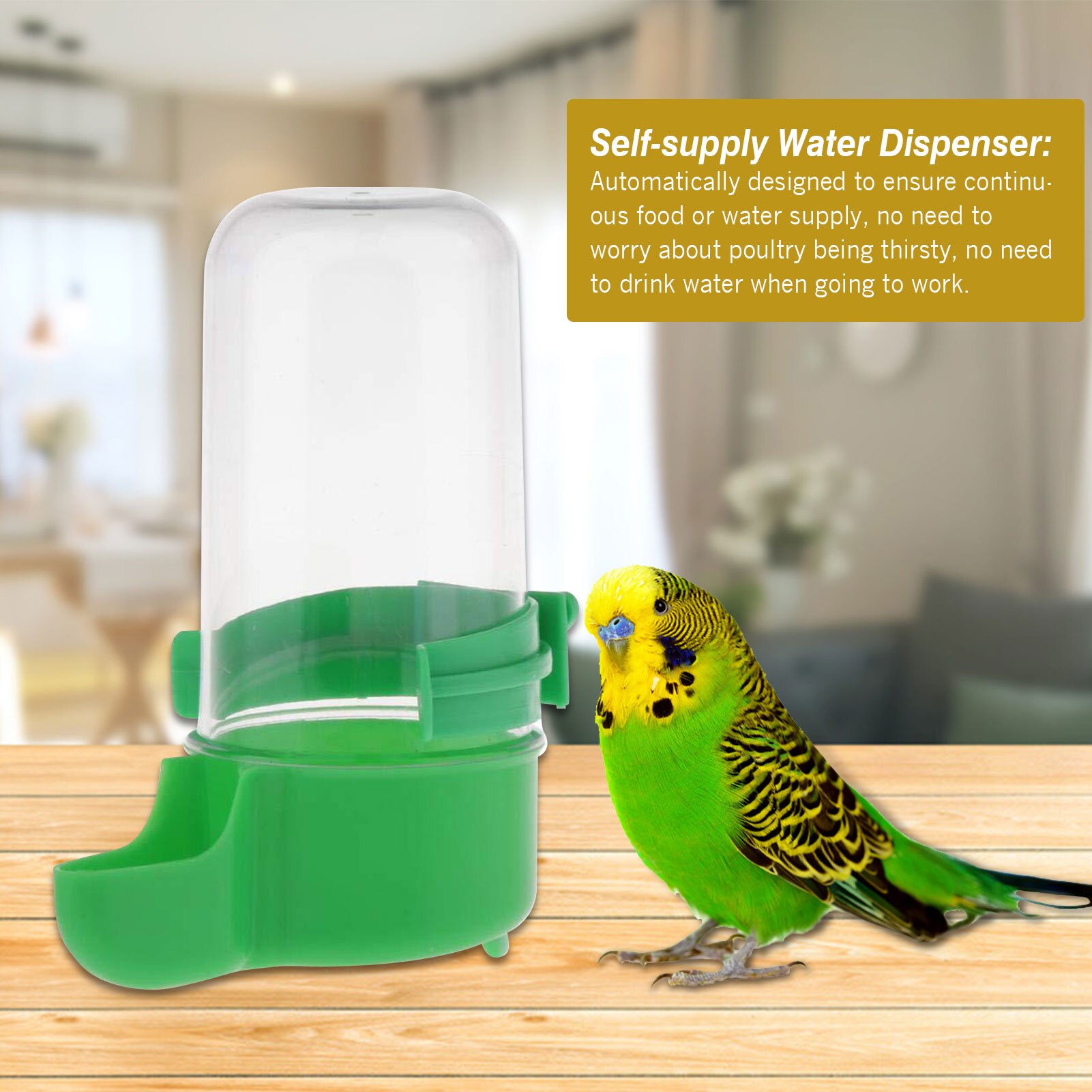 Vogel Automatische Wasser Spender Sicher Kunststoff Hängen Vogel Liefert Insekten Liefert Kleine Tiere