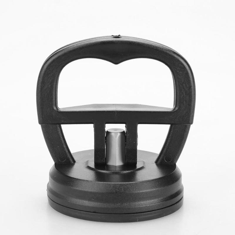 Auto deukverwijderaar mini auto deukverwijderaar sterke zuignap auto reparatieset glas metaal lifter vergrendeling: Zwart
