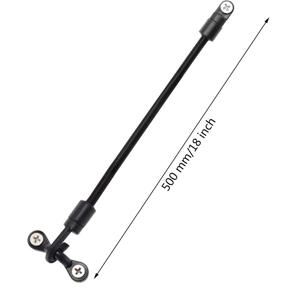 Rod Tie Down Solution High Performance Elastic Straps Specifically for Boat Decks and For Kayaks Set of 4