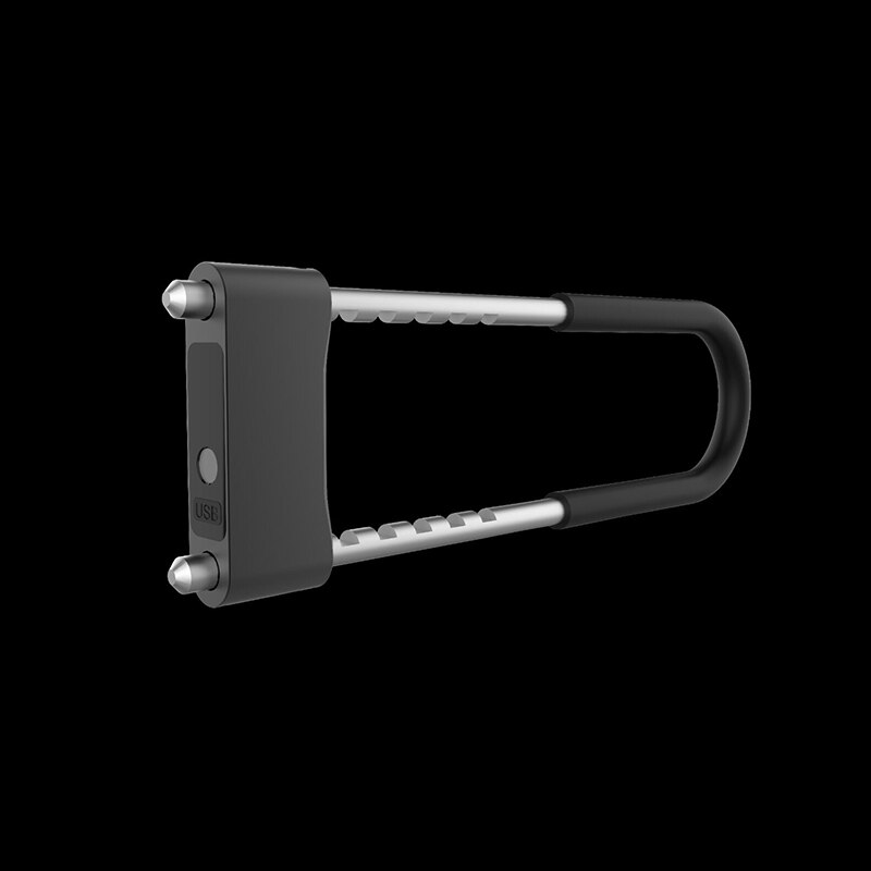 -Smart U Lock Fingerprint Lock IP65 Waterproof Anti-Theft Bicycle Lock Motorcycle Lock Office Glass Door Lock