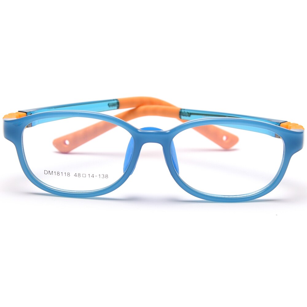 Peekaboo różbyć winnym silikonowe okulary dla dzieci optyczne kwadratowe niebieskie światło blokujące dziewczyny optyczne okulary ramka dla dzieci prezenty dla chłopca