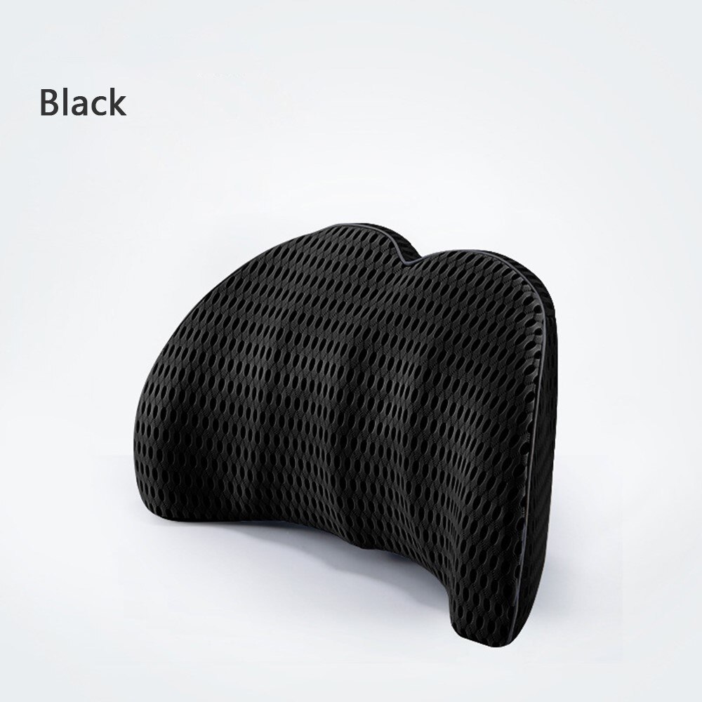 Ademend Auto Hoofdsteun Nekkussen Ondersteuning Universele Zachte Nek Kussens Kussen Memory Foam Lendensteun Rugondersteuning Auto Accessoires: 11