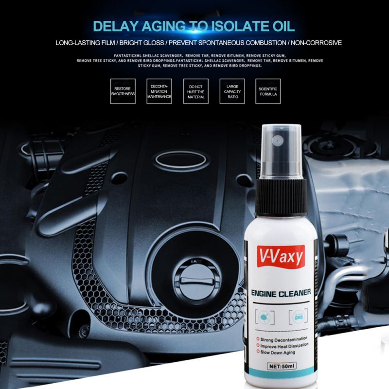 50ml car engine compartment coating agent cleaning and polishing maintenance agent in addition to carbon deposit cleaning agent