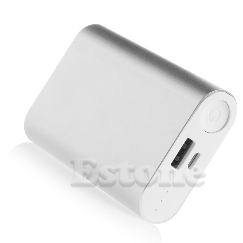 1 PC 10000mAh Power Bank Aluminum Case Kit 3x18650 Battery Charger DIY Box for Phones