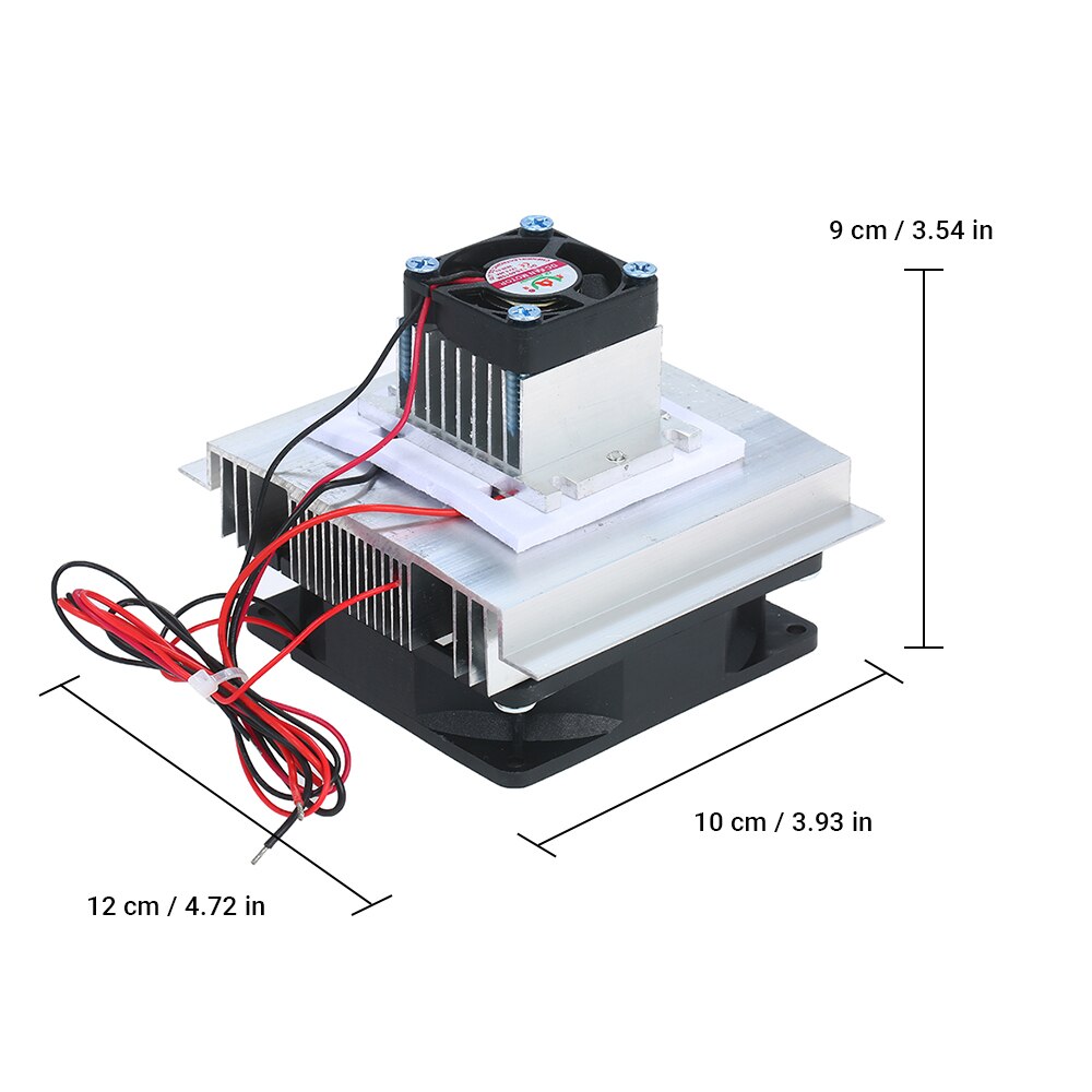 Electron Semiconductor Refrigeration Cooler Cooling Plate 12705 DIY Radiator Local Cooling Small Space Cooling Device Kit