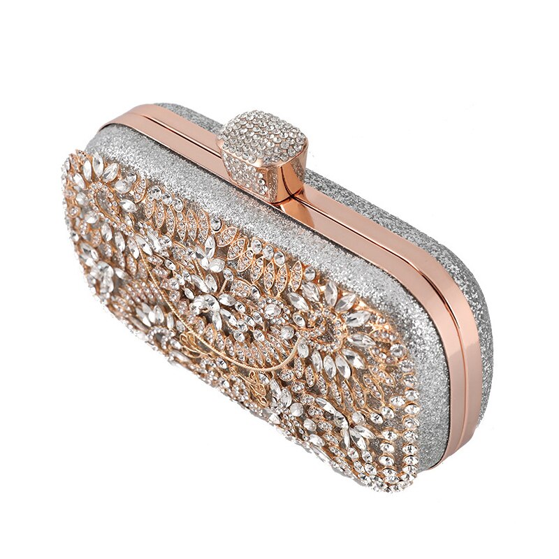 Diamanten avondtasje pu dames dagtasje ketting handtas schoudertas clutch dames bankettas mini messenger bag